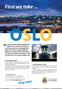 Kampanje for flere svensker i Oslo